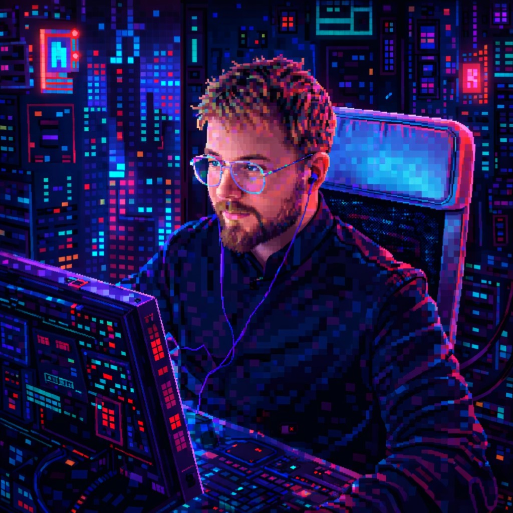 Szymon Łondka - cyber portret